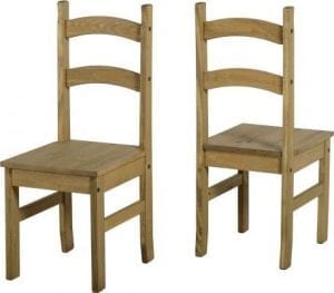 Corona / Mexican Pine Dining Chairs