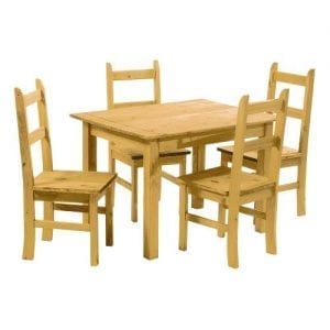 Mexican Pine Dining Set