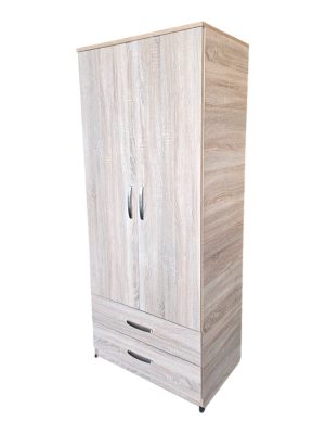 Essentials Oak Veneer Gents Robe