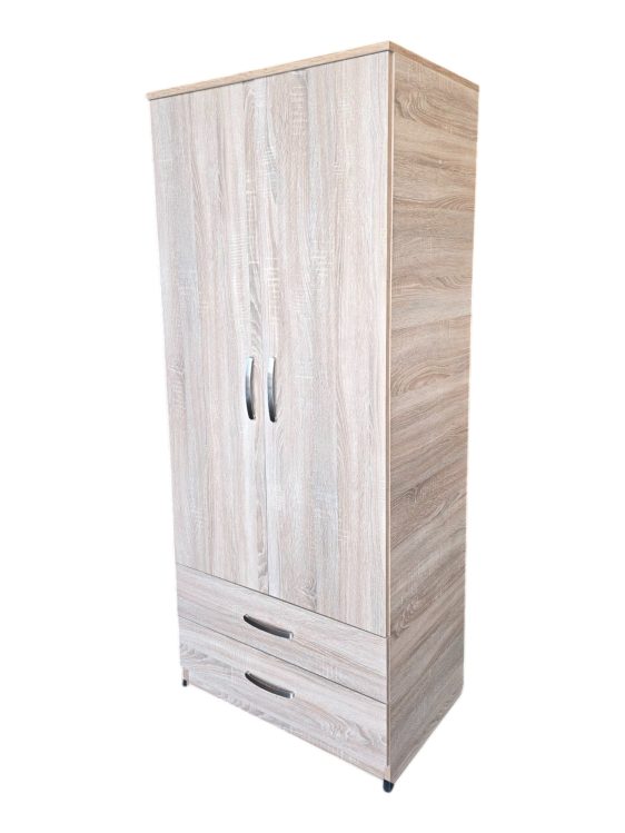 Essentials Oak Veneer Gents Robe