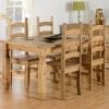 Mexican Pine Dining Set (5ft Table)