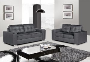 Grey Rome Sofa Set