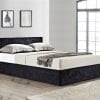 Grey Berlin Fabric Ottoman Bed