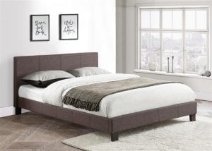 Grey Berlin Fabric Bed