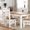 Corona 5ft Dining Set with 4 Chairs