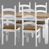 Corona 5ft Dining Set with 4 Chairs