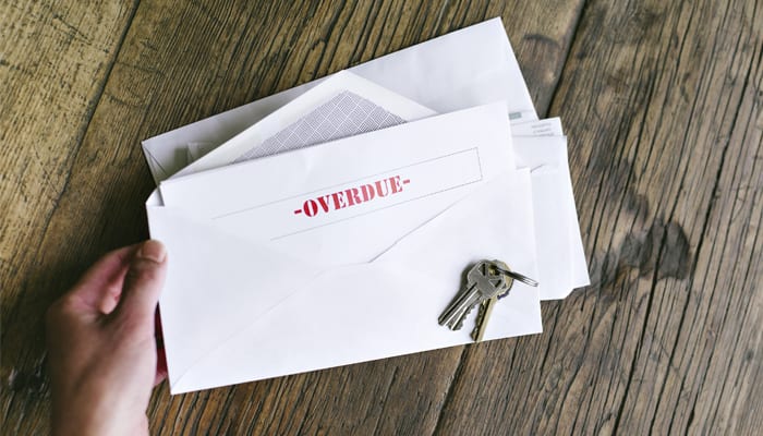 Overdue rent letter