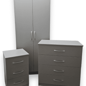 Dusk Grey Bedroom Set | Let Us Furnish