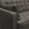 Graphite sofa detail