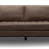 maxi brown 3 seater sofa