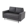 maxi grey 2 seater sofa