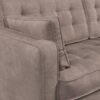Pewter coloured sofa detail