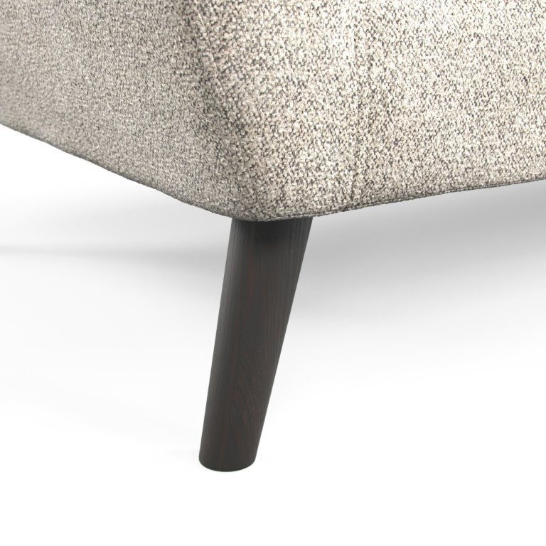 Louise Boucle Linen leg detail